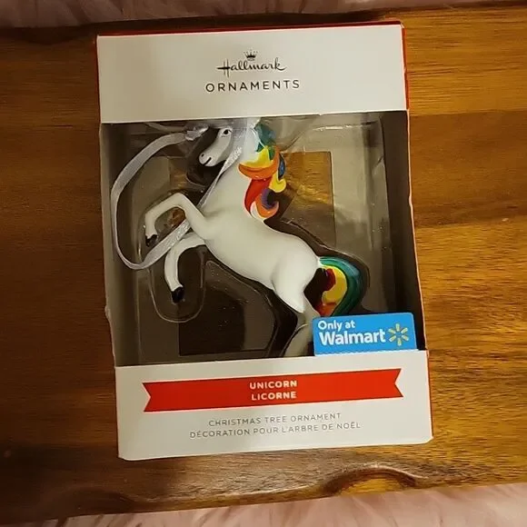 Hallmark Unicorn/Narwhal Bundle Christmas Ornaments Bundle - Picture 2 of 10